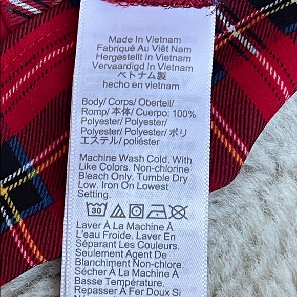 J. Crew Red and Black Plaid Blouse - Picture 7 of 7